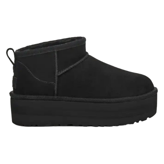 UGG Classic Ultra Mini Platform Boot Damen Schwarz