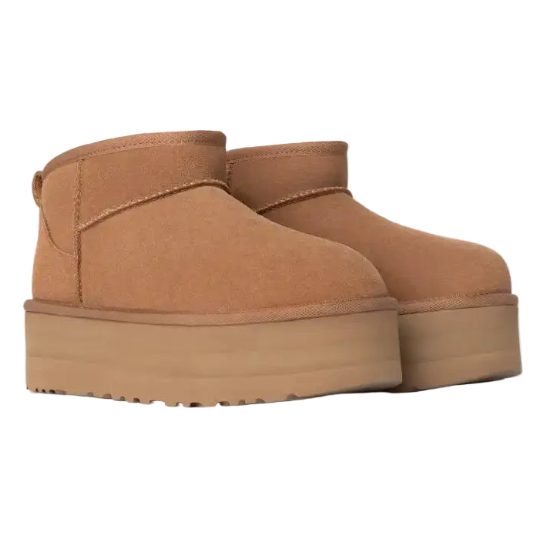 UGG Classic Ultra Mini Platform Boot Damen Chestnut