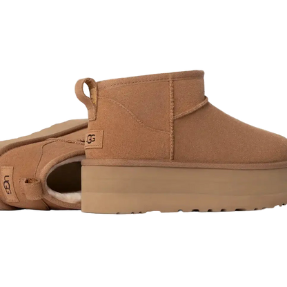 UGG Classic Ultra Mini Platform Boot Damen Chestnut