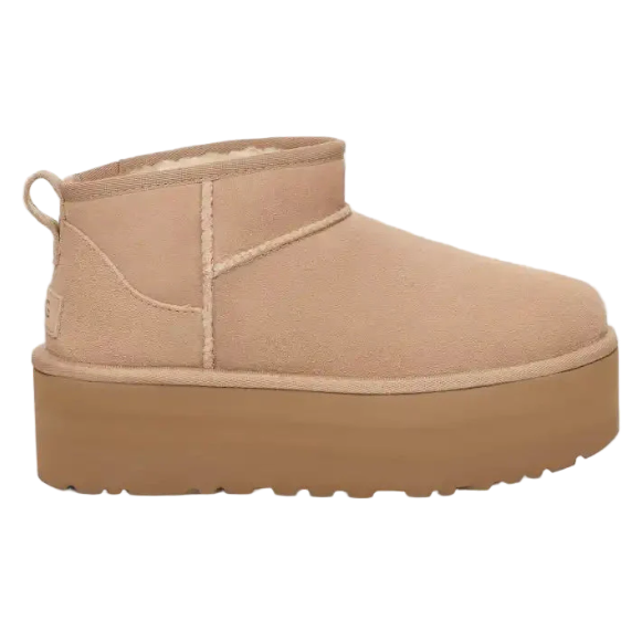 UGG Classic Ultra Mini Platform Boot Damen Sand