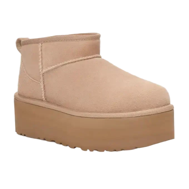 UGG Classic Ultra Mini Platform Boot Damen Sand