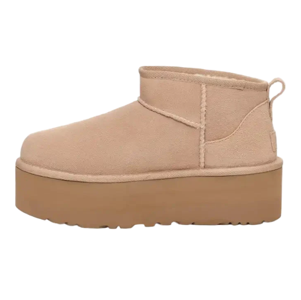 UGG Classic Ultra Mini Platform Boot Damen Sand