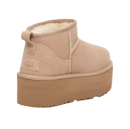 UGG Classic Ultra Mini Platform Boot Damen Sand