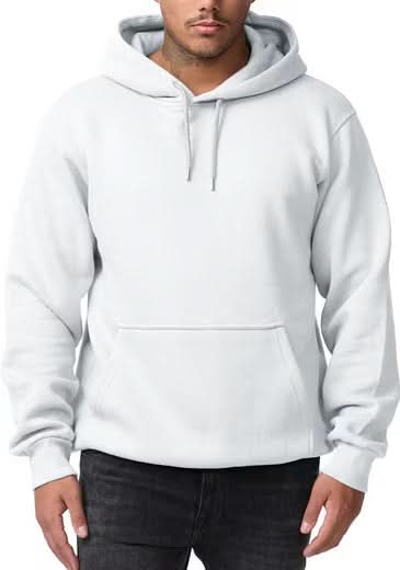 Hoodie mit Kapuze und Kängurutasche