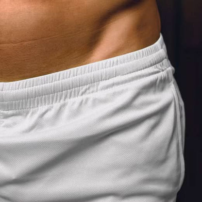 Shorts mit elastischem Bund und Kordelzug